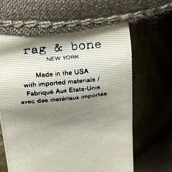 Rag & Bone Denim Jeans Women 31 Gray Slim Fit Casual Stretch Outdoorsy Preppy - Picture 11 of 15